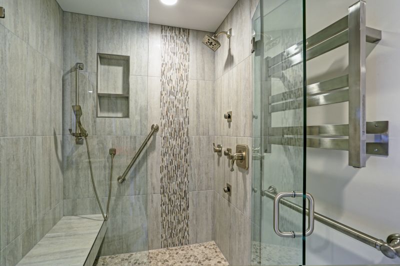 Sleek Modern Shower Setup